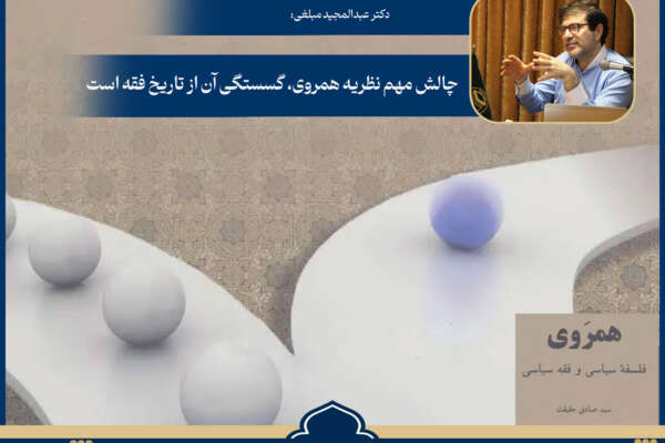 چالش مهم نظریه همروی، گسستگی آن از تاریخ فقه است